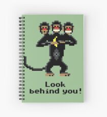 Three-Headed Monkey Spiral Notebook