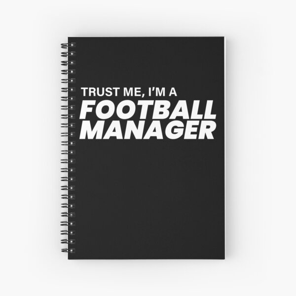 Football Manager, FM, Championship, For Game Lovers, Video Games, Soccer, PC Game Spiral Notebook