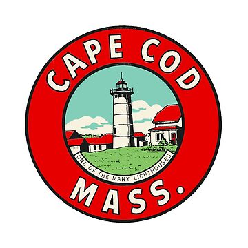 Artwork thumbnail, Vintage Cape Cod Decal by zsonn