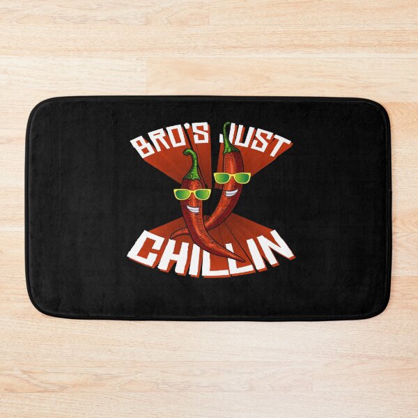 Item preview, Bros Just Chillin Pepperoni Hot Scoville designed and sold by MooonTees.