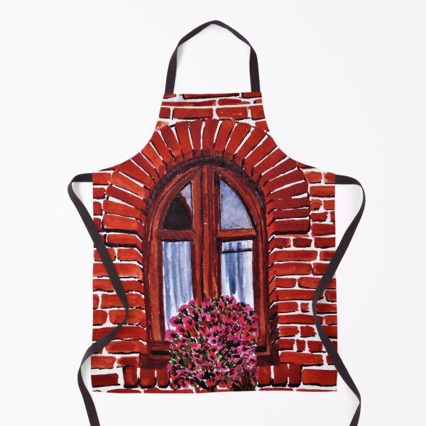 Item preview, Brick Window - blissful brushes designed and sold by Blissful Brushes.