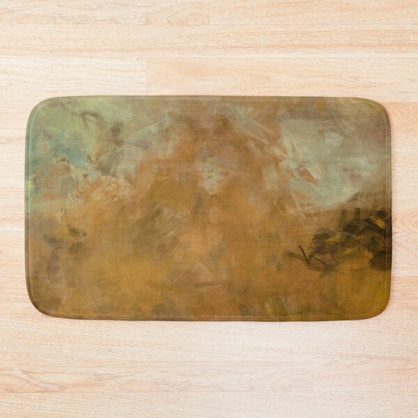 Item preview, Brown, Mustard and Yellow Abstract designed and sold by ibadishi.