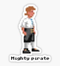 Mighty Pirate Sticker
