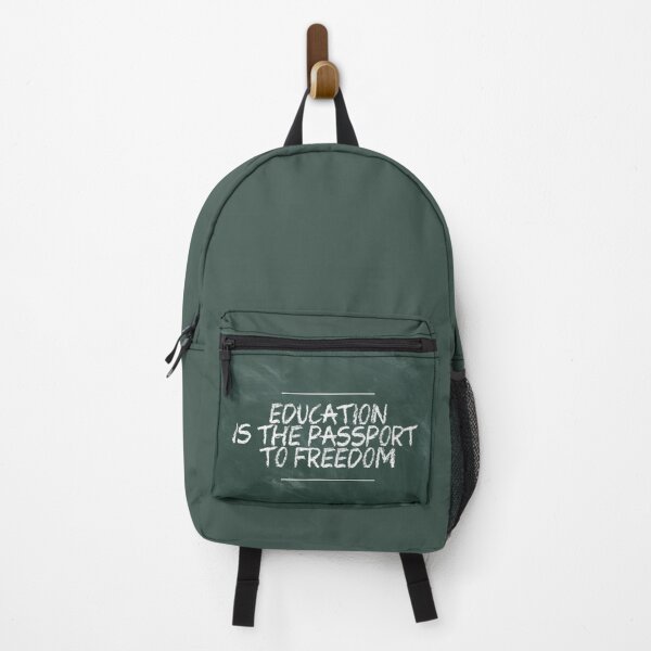 Item preview, Education is the way to freedom - school designed and sold by MadandMean.