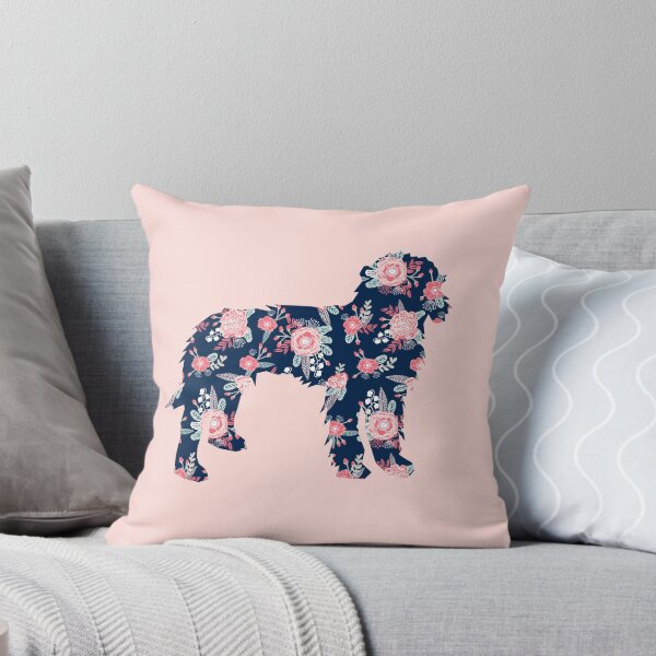 Item preview, goldendoodle silhouette - dog silhouette, floral, floral dog, dog, dogs, pet, cute, dog sticker, dog floral sticker designed and sold by PetFriendly.