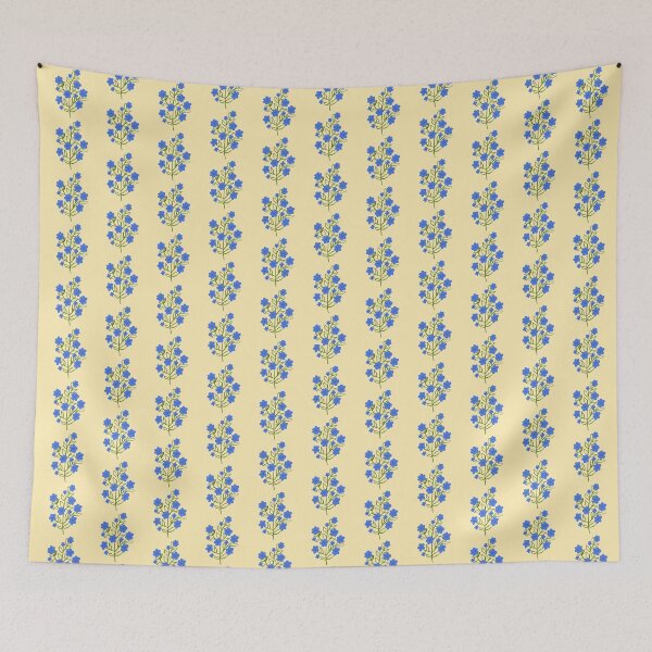 Item preview, Little Blue Flowers designed and sold by rivulette.