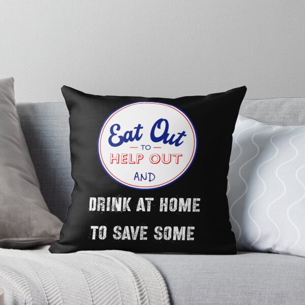Item preview, Eat out to help out and drink at home to save some designed and sold by funkybay.