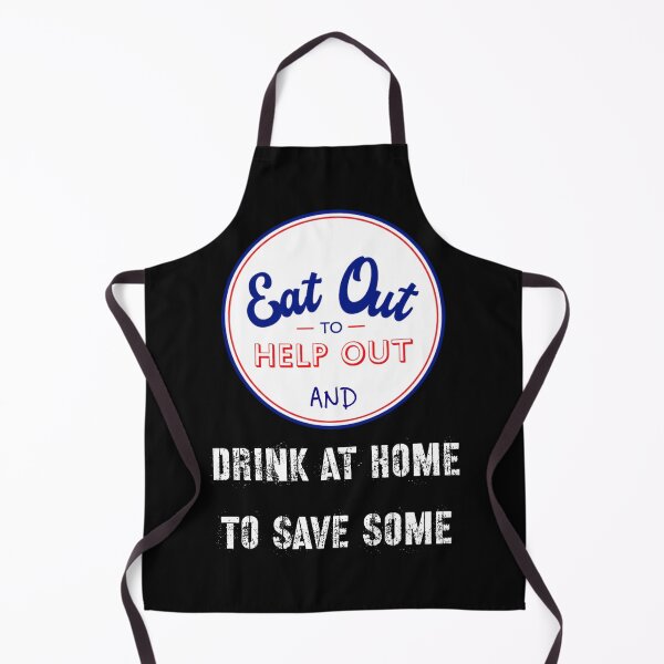 Item preview, Eat out to help out and drink at home to save some designed and sold by funkybay.