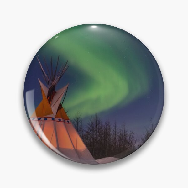 Item preview, Aurora Borealis Teepee designed and sold by Brent Hussin.