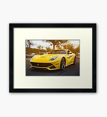Ferrari F12 Framed Print