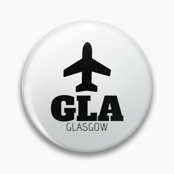 Item preview, GLA - Glasgow Airport Code Souvenir designed and sold by juvajay.