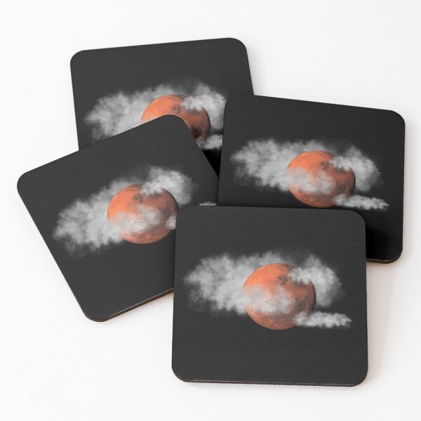 Item preview, planet mars with clouds designed and sold by hachemi riadh.