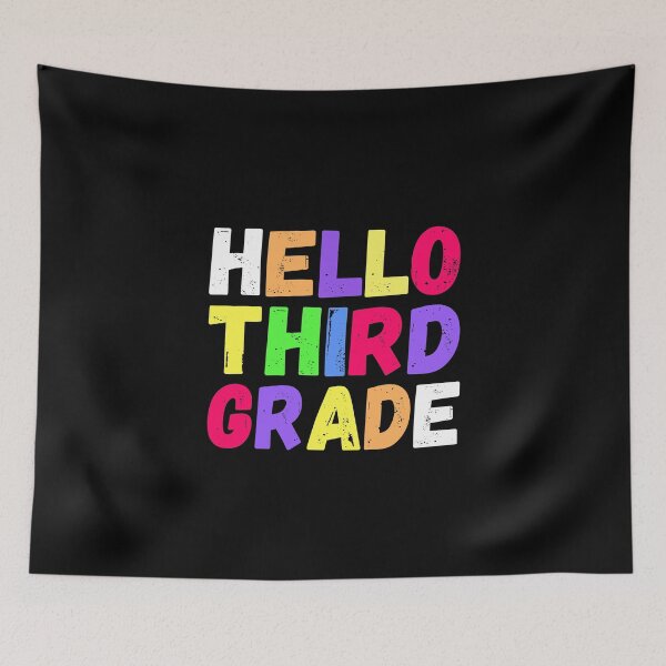 Item preview, Hello Third Grade - Hello 3rd Grade - Back To School Gift  designed and sold by meedTee.
