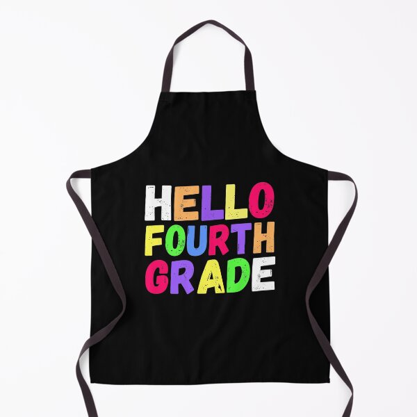 Item preview, Hello Fourth Grade - Hello 4th Grade - Back To School Gift designed and sold by meedTee.