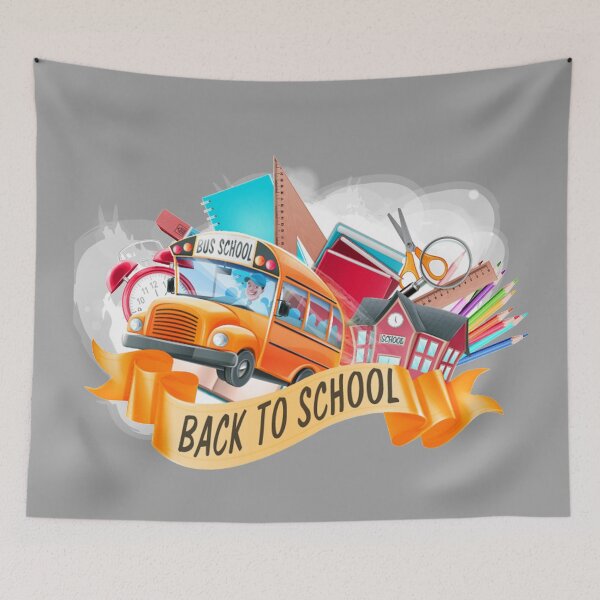 Item preview, Back to School - Cool Colorful Illustration designed and sold by Borislav Shekerdzhiyski.