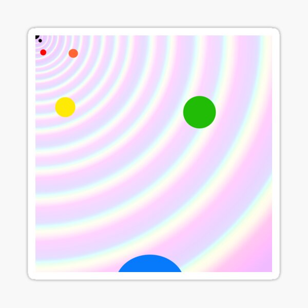 Into the Black Hole Sticker