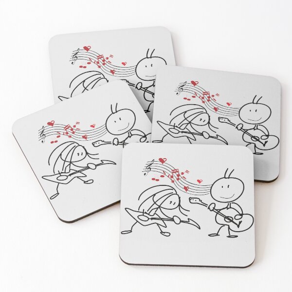 Item preview, Stickmen Guitar Players designed and sold by Primroaddesigns.