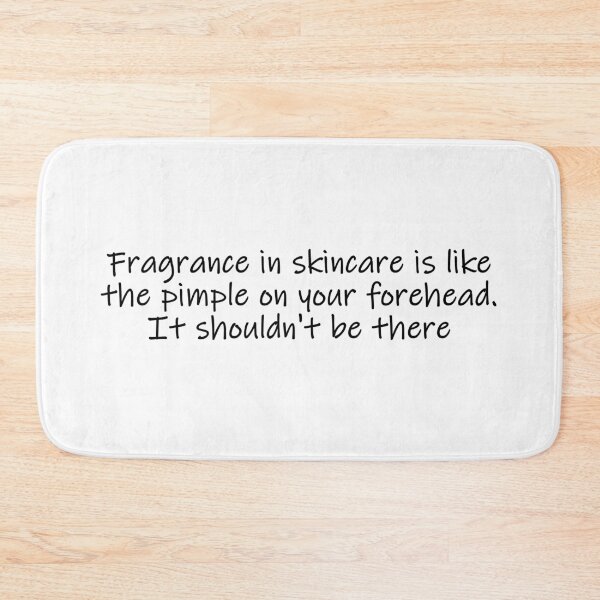 Item preview, Skincare with hyram fragrance quote designed and sold by Prerana Jain.