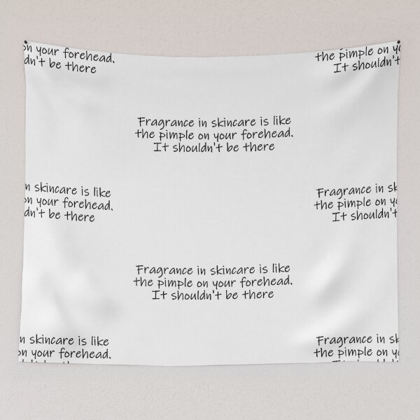 Item preview, Skincare with hyram fragrance quote designed and sold by Prerana Jain.