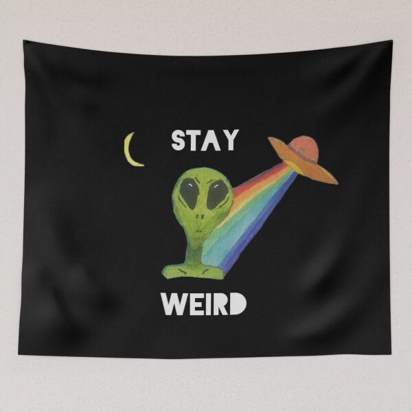 Item preview, Stay Weird designed and sold by Groovy-Art.