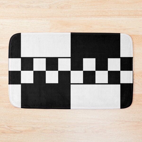 Item preview, Black and White Slum City Logo Squares designed and sold by SlumCity.