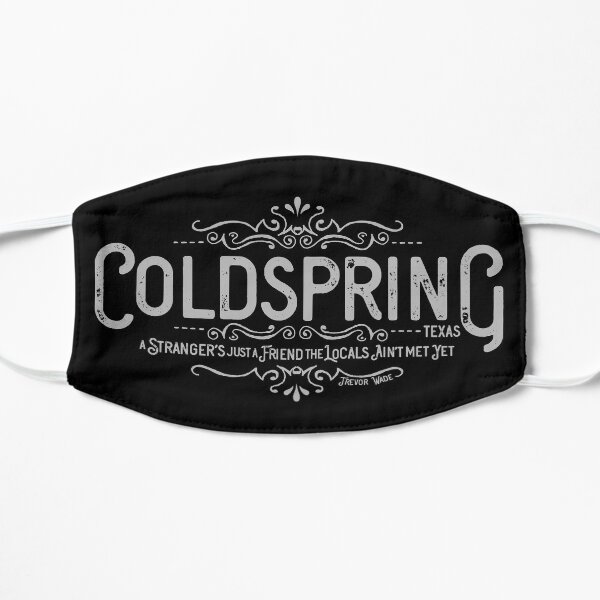 Coldspring Texas - dark Design Flat Mask