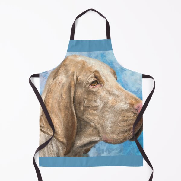 Item preview, Bloodhound Painting on Light Blue Background designed and sold by ibadishi.