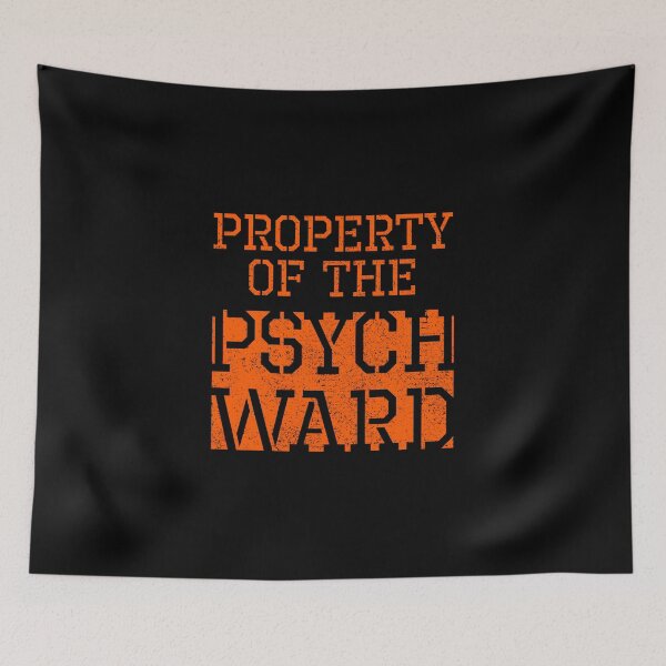 Item preview, Psych Ward Funny Halloween Prison designed and sold by artworkbyrihen.