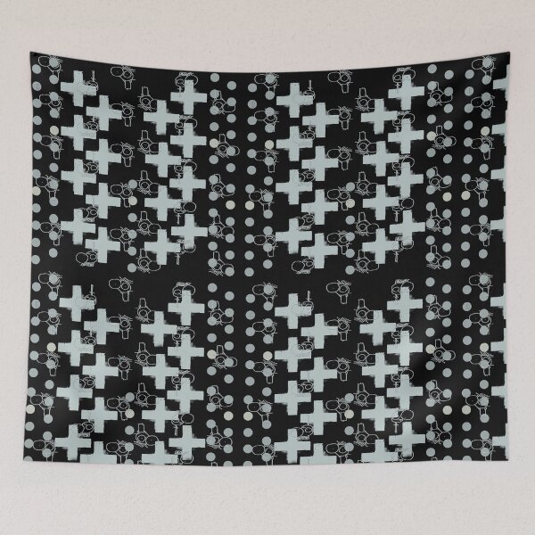 Item preview, 7 DAYS OF SUMMER- 70’s KINDA PUNK- BLACK CROSS BOHO designed and sold by 7 days of Summer.