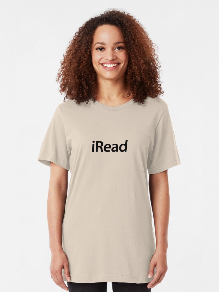 Alternate view of iRead Slim Fit T-Shirt