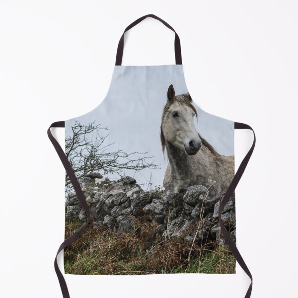 Item preview, Grey Irish Horse in the Wilderness in Ireland designed and sold by krisgreenwood.