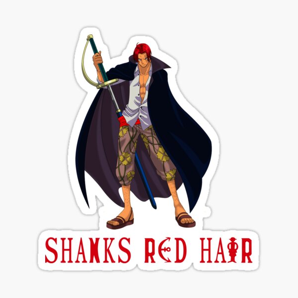 Red Hair Pirates Stickers Redbubble