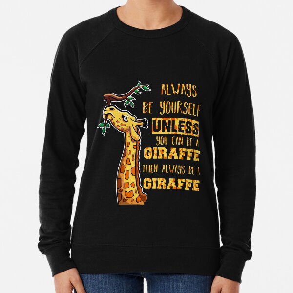 giraffe sweatshirt