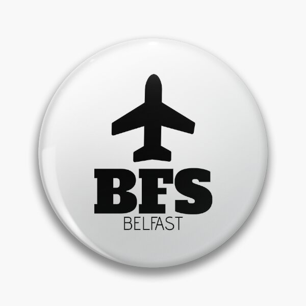 Item preview, BFS - Belfast Airport Code Souvenir designed and sold by juvajay.