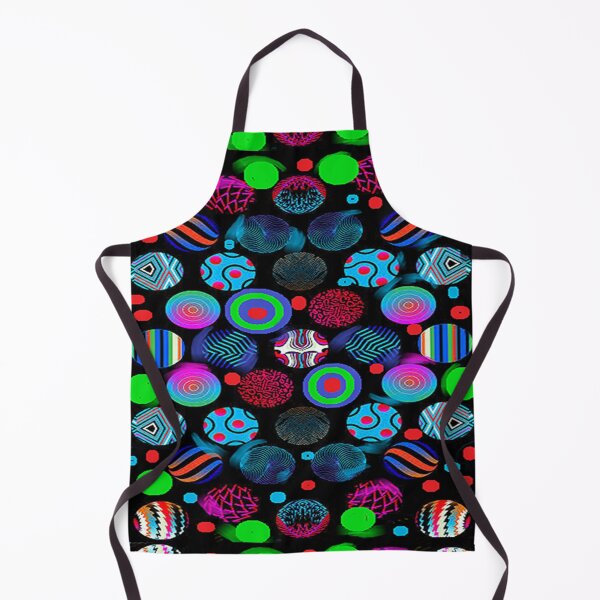 Item preview, CIRCLES GALORE,colorful abstraction, psychedelic Arte Abstracto, abstract art design designed and sold by Adri Barnard.