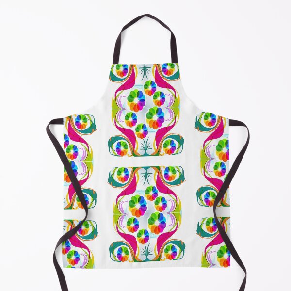 Artikelvorschau, ABSTRAKTES BLUMENDESIGN, bunte Abstraktion, psychedelische Arte Abstracto, abstraktes Kunstdesign entworfen und verkauft von Adri Barnard.