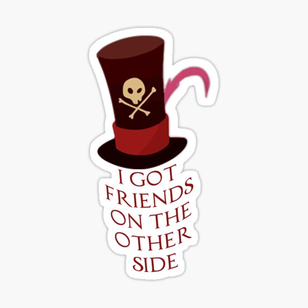 Dr Facilier Princess and the Frog Inspired Fanart Sticker