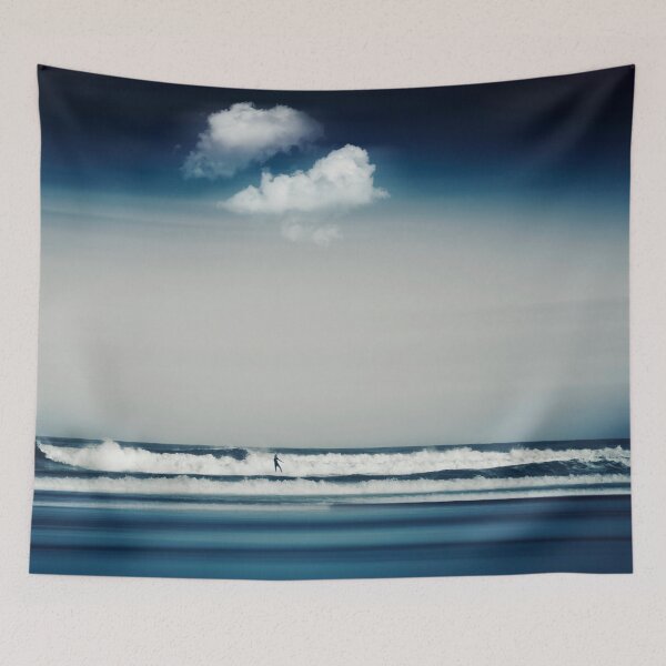 Item preview, wave rider designed and sold by Dyrk Wyst Redbubble Shop.