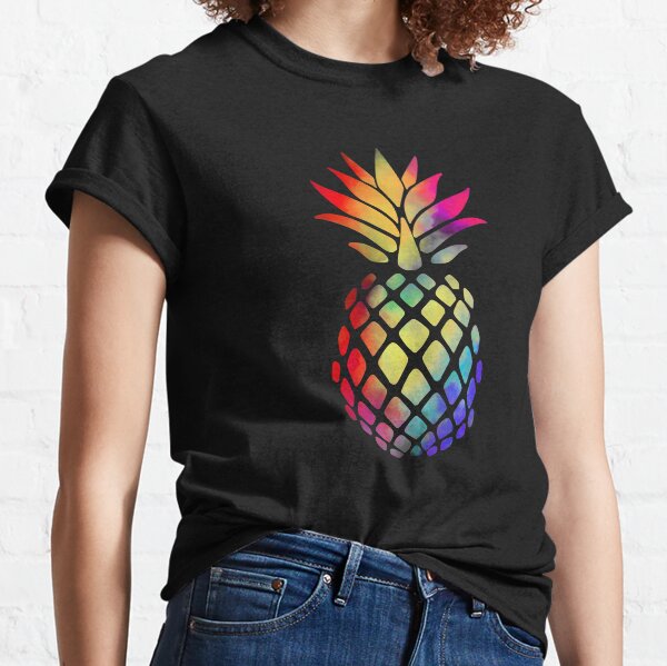 Rainbow Pineapple Classic T-Shirt