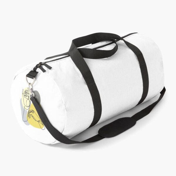 Continuous Line Hands Duffle Bag