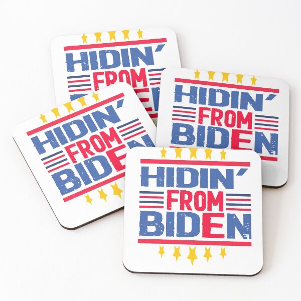Item preview, hidin from biden for president designed and sold by netcam.