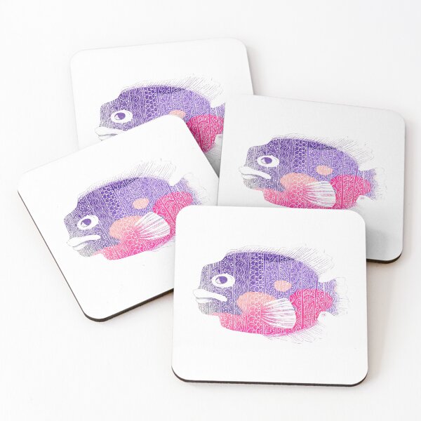 Item preview, Zig zag fish (color) designed and sold by adeillustrator.