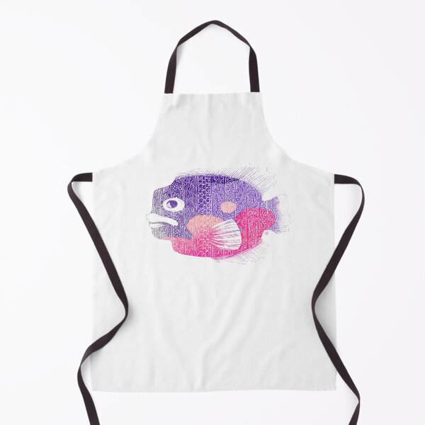 Item preview, Zig zag fish (color) designed and sold by adeillustrator.