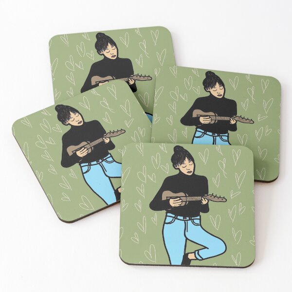 Item preview, Girl with ukulele 02 designed and sold by Sanjyoti patil.