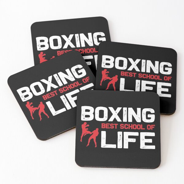 Item preview, Boxing Best School Of Life designed and sold by VibrantGifts.