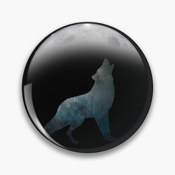 Artikelvorschau, Mond Wolf entworfen und verkauft von Artenas.