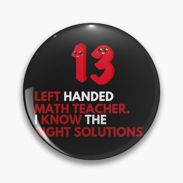 Item preview,  Awesome Left Handed Math Teacher Happy Left Handed Day designed and sold by twicetrader.