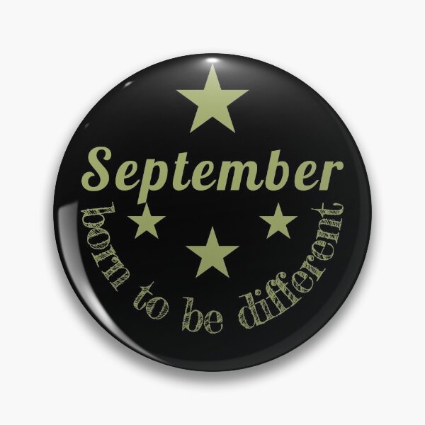 Item preview, Birthday - September born to be different designed and sold by PlusAdore.