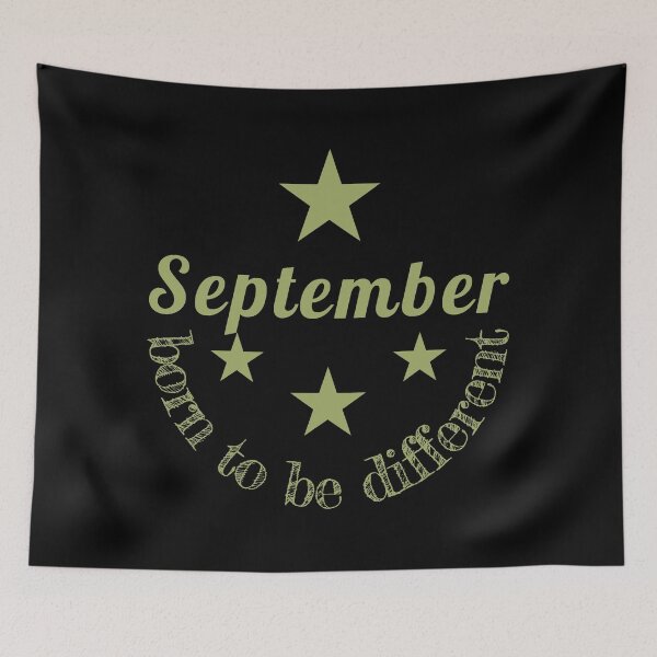 Item preview, Birthday - September born to be different designed and sold by PlusAdore.