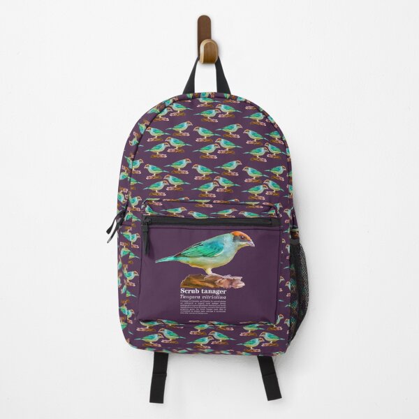 Item preview, Scrub tanager tropical exotic bird under the shadow designed and sold by Mauricio Acosta.